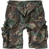 Brandit lässige Herren Shorts im Cargo-Look Baumwoll-Hose Camouflage