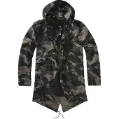 Brandit Parka Herren M51 US Parka darkcamo Basics 73% Baumwolle, 27% Nylon XXL