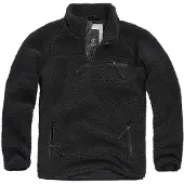 Brandit moderner Herren Hoodie Schwarz