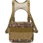 Brandit BD8096 | US Cooper Chest Pack Operator Brusttasche - Farbe: tactical camo - Größe: One Size