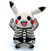 Tinisu Pokemon Skelett Kuscheltier Halloween - 40 cm Plüschtier weiches Stofftier