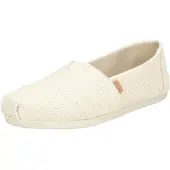 Toms Slipper Boho-Chic aus recycelter Baumwolle mit wechselbarer Innensohle