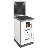 Wamsler wasserf. Küchenofen | K 158 F | Glaskeramik | 22 kW | Weiß