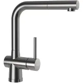 Schock Küchenarmatur mit Handbrause Laios edelstahlfinish 517125