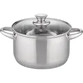 GSW Schmortopf - - RIGO - 24 cm - Induktion - Edelstahl