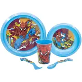 Tinisu Jídelní sada Spiderman Midnight 5ks