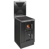 Wamsler wasserf. Küchenofen | K 158 F | Glaskeramik | 22 kW | Schwarz