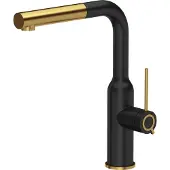 Quadron Küchenarmatur Quadron Angelina Q Line PullOut stehend anthrazit (84818011)
