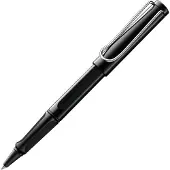 Lamy Safari Rollerball‑Stift 319, Schwarz, M (mittel), M63‑Schaft, Schwarz