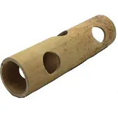 Dehner Lieblinge Nagerzubehör Bambusröhre, ca. Ø 9 cm, Länge 40 cm, natur