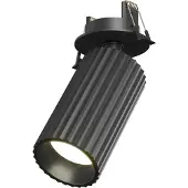 Licht-Erlebnisse Boden Einbauleuchte Aluminium GU10 B: 6 cm verstellbar Schwarz Modern
