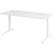 Hjh OFFICE PRO XTRA XB 16 WW - Weiß 160 x 80 höhenverstellbar