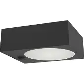 Eglo LED Wandlampe außen Darfano, Outdoor Solarlampe mit Bewegungsmelder, Solar Außenlampe, Außenbeleuchtung neutralweiß, IP54