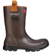 Dunlop Purofort Rigpro Gummistiefel Braun EU 41 Mann Braun EU 41