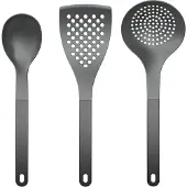 Ginza.se Küchen-Set 2 Optima Black Nylon (Set von 3)