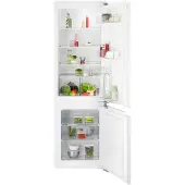 AEG Einbau-Kühl-Gefrierkombination / Serie 5000 ColdSense / 1780 mm / Gefrierteil unten / 262 L / LowFrost / Festtür / E NSC5S18ZEF