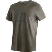 Maier Sports T-Shirt "Dieter Print" Herren Kurzarmshirt, leichtes Sommer Funktionsshirt, Rundhals, Reg Fit