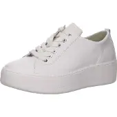 Waldlaufer Schnürhalbschuhe in weiss/weiss kombi, Gr. 8