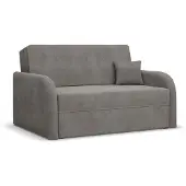 Mebligo Sessel mit Schlaffunktion, Schlafsessel für Wohnzimmer, SOMO 120cm, Dunkelgrau