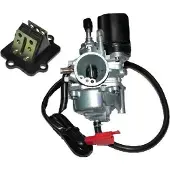 Untimero Racing VERGASER KIT + E-Choke für China Roller 2 TAKT 50 CCM