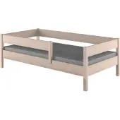 Kondela Kinderbett mit Rausfallschutz Mix 80x180 cm - Eiche gebleicht