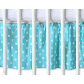 BellaFurn Bedomranding, Kinderbettschutz, stilvolles Finish – 140 x 70 cm – Bomull