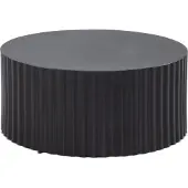 Freiraum Couchtisch Sofatisch Metall Schwarz 67x67x31 cm Wohnzimmertisch Rund