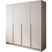 Lookway Viertüriger Kleiderschrank SAVAGE 4D KASCHMIR