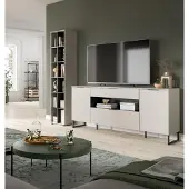 Freiraum Wohnwand >Noida< in kaschmir - 245x192x41cm (BxHxT)