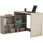 Preisbrecher Eckschreibtisch Schreibtisch Arbeitstisch Bürotisch Tisch "Dewirovo I" (Sonoma/Eiche)