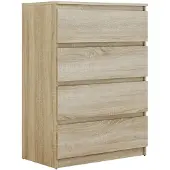 Lookway Moderne Kommode HANA M4 70, Sonoma Eiche