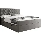 Lookway Kontinentalbett INEZ mit Bettkasten, 180x200, Royal Velvet 250