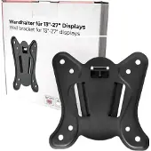 S-Impuls 89743 Starre Wandhalterung fÃ1/4r 33,02 - 68,58 cm (13 - 27 Zoll) LCD-/Plasmageräte, max. 18 kg Traglast, max. VESA 100 x 100