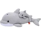 Wild republic - Kuscheltier - Mom & Baby - Delfin