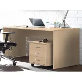 Preisbrecher Schreibtisch Bürotisch Computertisch Arbeitstisch Tisch Büromöbel "Olli I" Buche