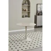 Preisbrecher Esstisch >Josh< in Travertin, beige, Keramik, Metall - 75x90cm (HxD)