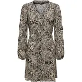 ONLY Druckkleid "ONLEVIDA L/S SHORT DRESS WVN NOOS"
