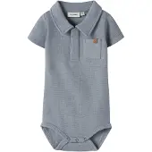 Lil´ Atelier Body "Falk" in Grau - 80