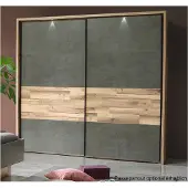 Freiraum Schwebetürenschrank Schlafzimmerschrank Schiebetürenschrank Schrank "Rhodos II"