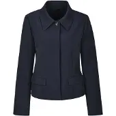 MADELEINE Jackenblazer "Blazer Edler Kurzblazer mit Klappkragen" Verdeckte Knopfleiste