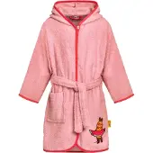Playshoes Frottee-Bademantel DIE MAUS Melone in rosa | Gr.: 110/116