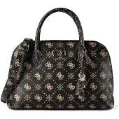 GUESS Braune Damenhandtasche mit verstellbarem Gurt und praktischem Innenraum