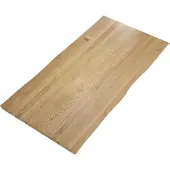 58 aufm Kessel Tischplatte Daniella 220x4x100 Massivholz Wildeiche geölt