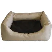 4myBaby GmbH Best For Pets Beige-Braun Hundebett 100x70cm mit Qualität Easy