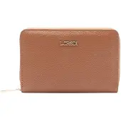 L.credi Geldbörse Perla Zip Around Wallet Cognac hellbraun
