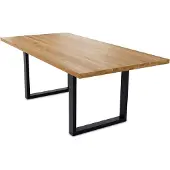 58 aufm Kessel Esstisch Daisey 4 180x78x90 Esszimmertisch Massivholz Wildeiche