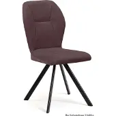 58 aufm Kessel Esszimmerstuhl (2er-Set) Delta 51x92x60 Schwarz/Braun