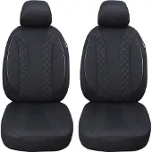 BREMER SITZBEZÜGE Schonbezüge Sitzbezüge für Lancia Voyager Bj 2011-15 in Schwarz N304