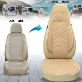 BREMER SITZBEZÜGE Wohnmobil Sitzbezüge & Schonbezüge für Knaus BOXLIFE PRO / XL Camper Van | Passgenaue Vordersitzbezüge | Teilintegriert, Kastenwagen & Alkoven | Sitzbezug Fahrer & Beifahrersitz