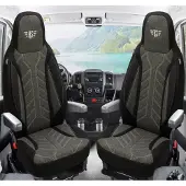 BREMER SITZBEZÜGE Wohnmobil Sitzbezüge für Knaus VAN TI (PLKT204)